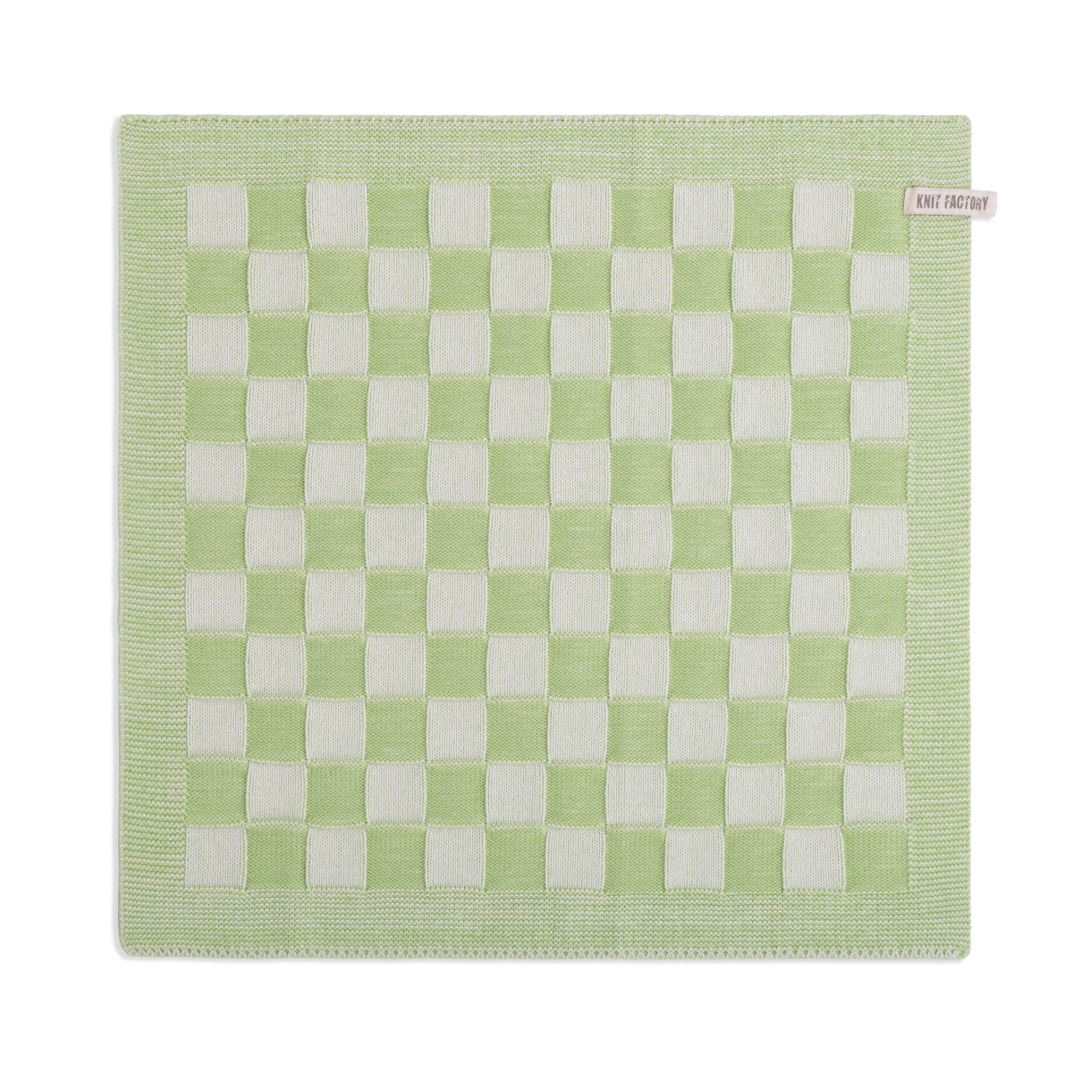 Kookdoek KnitFactory Ecru Spring Green