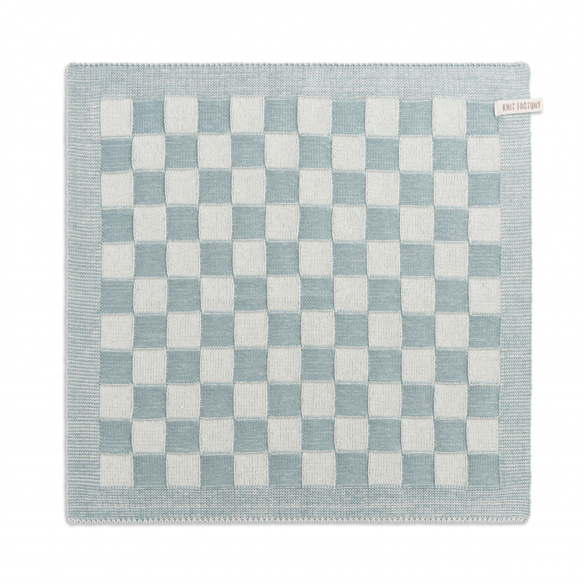 Kookdoek KnitFactory Ecru Stone Green