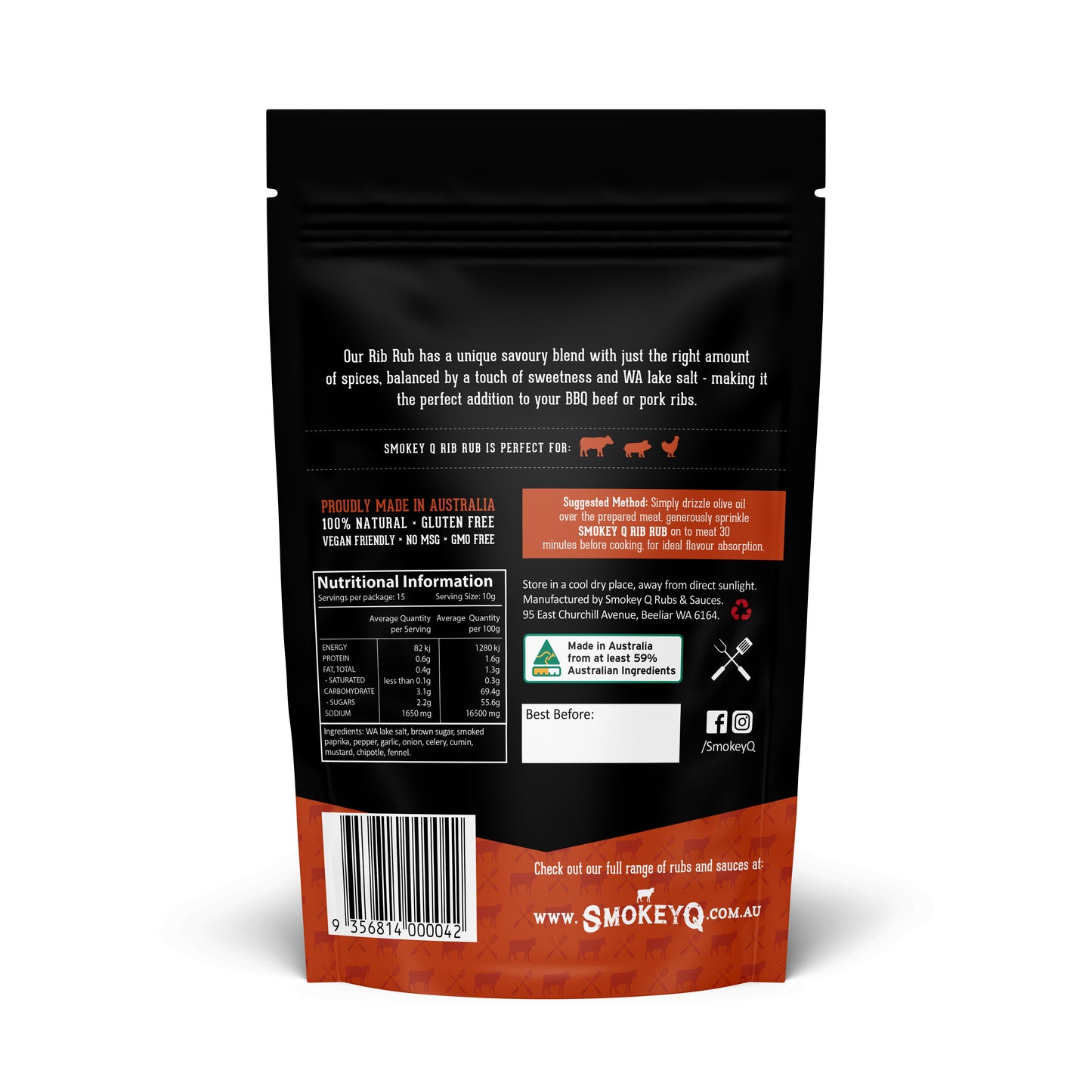 Rib BBQ Rub