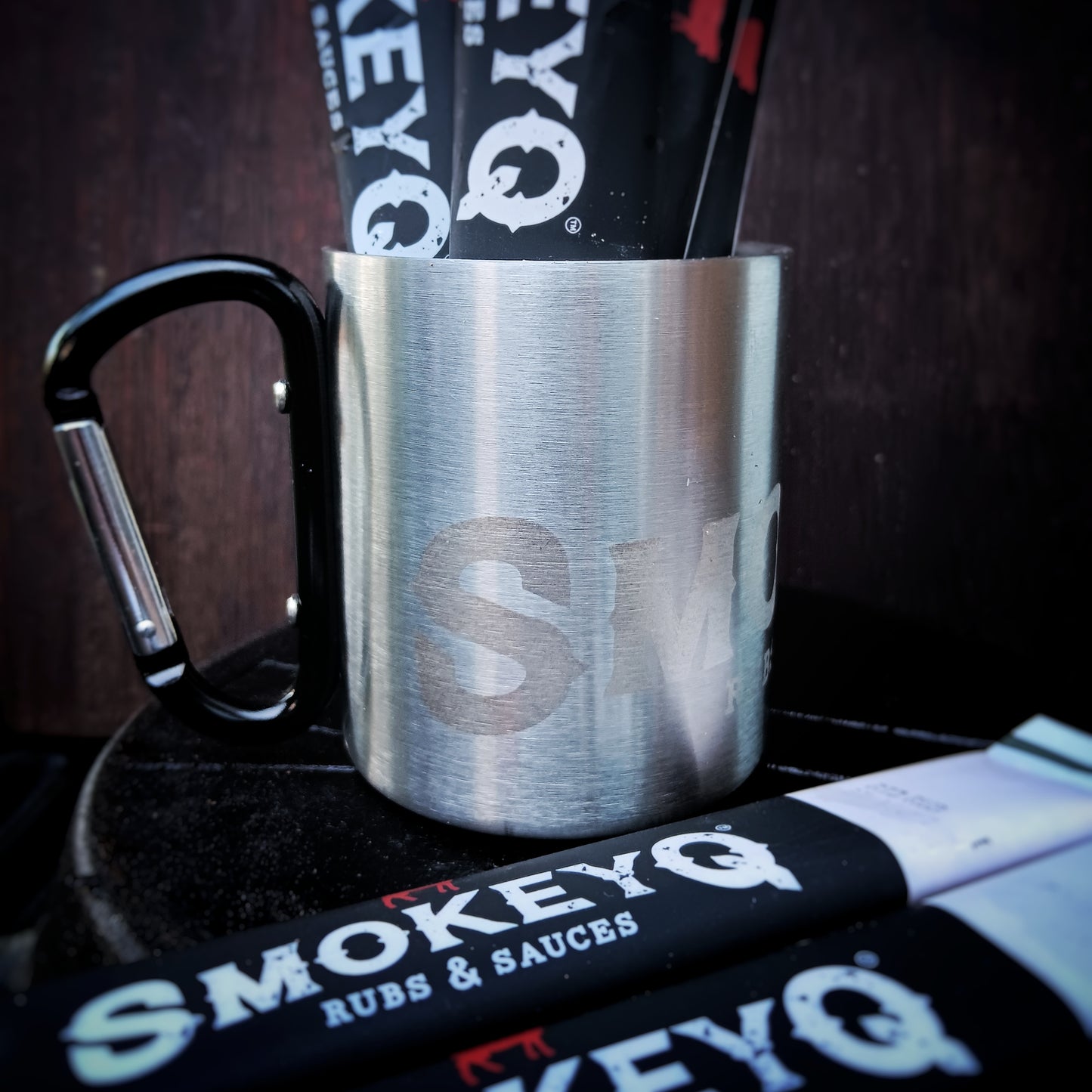 Try-out SmokeyQ met mok
