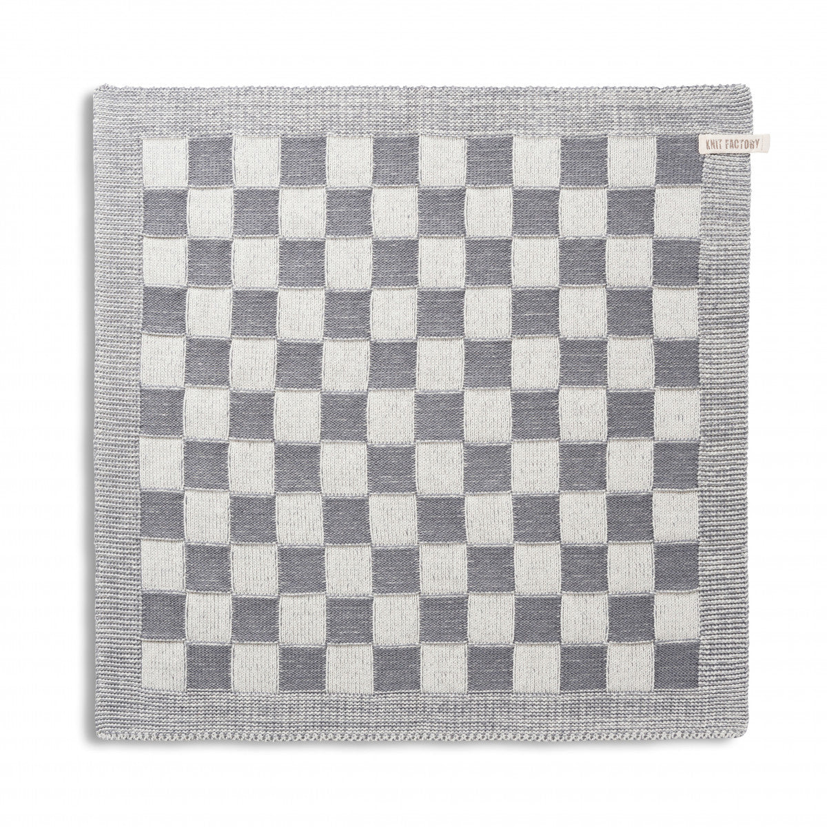 Kookdoek KnitFactory Ecru Grijs