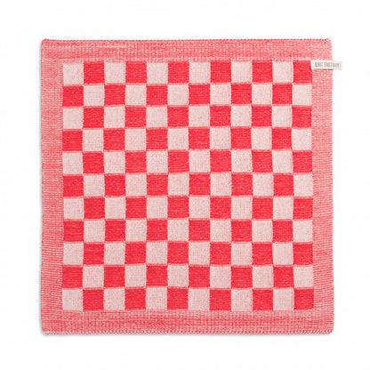 Kookdoek KnitFactory Ecru Rood