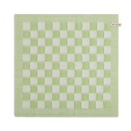 Kookdoek KnitFactory Ecru Spring Green