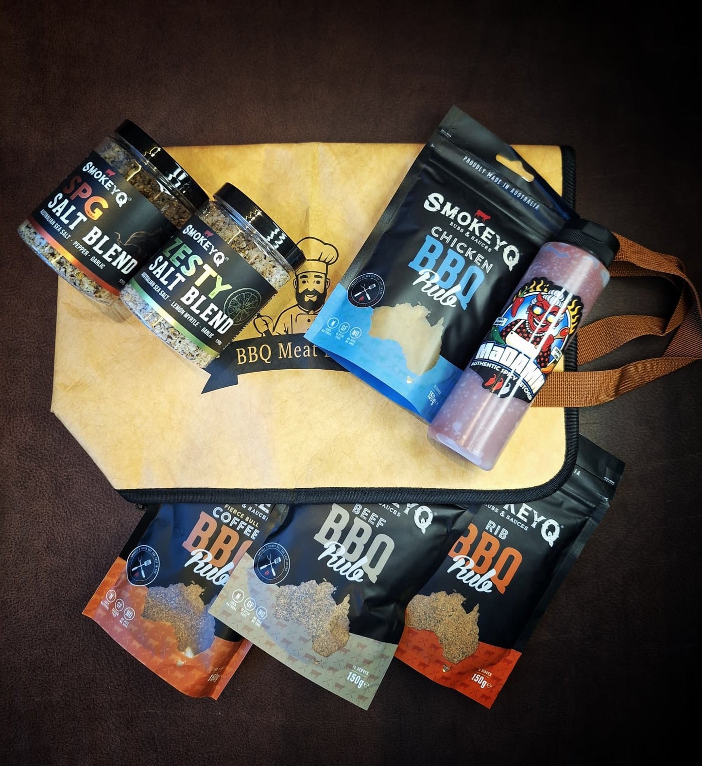 Smokey Kerst BBQ pakket M